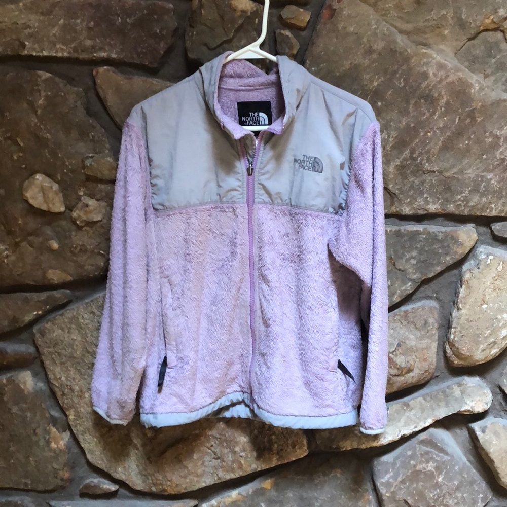 Lilac youth north face jacket